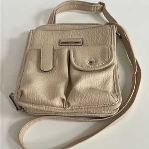 Rosetti Beige Crossbody Purse/Bag
